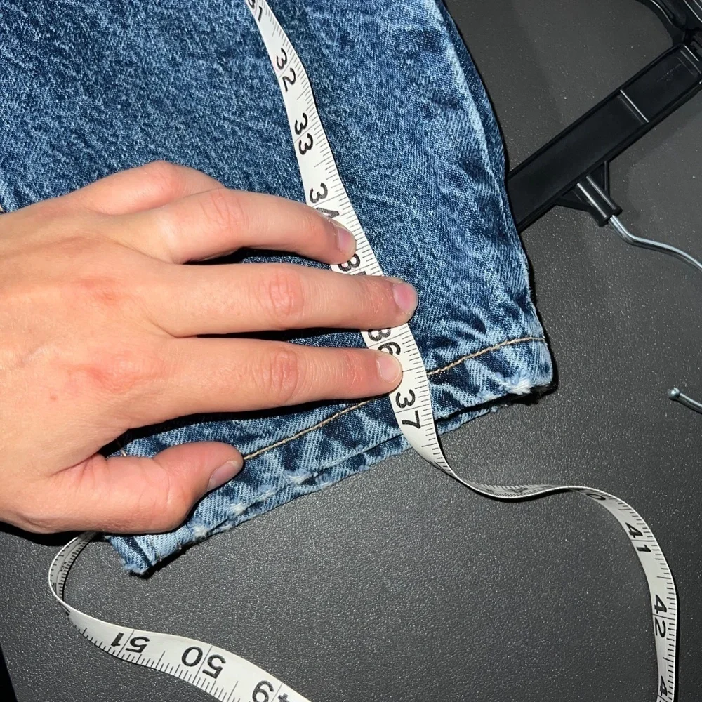 High Waisted blue straight jeans ZARA USA 6